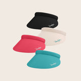 Microfiber Color Clip Sun Visor Hat