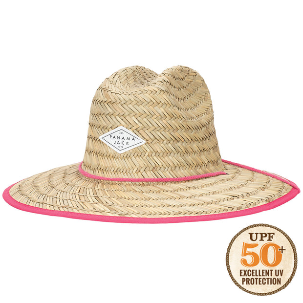 Multi-Color Palm Underbrim Lifeguard Sun Hat