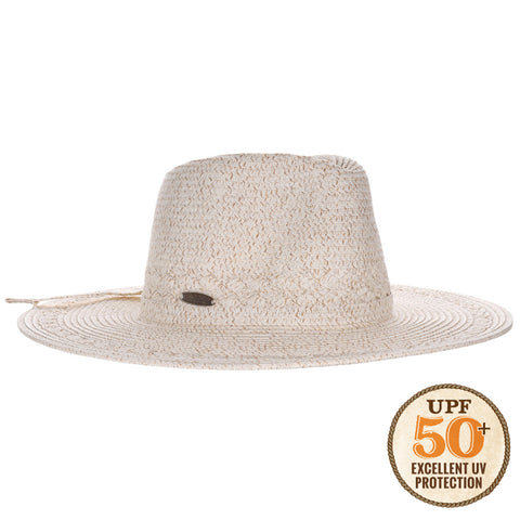 Paper Braid Straw Western Sun Hat