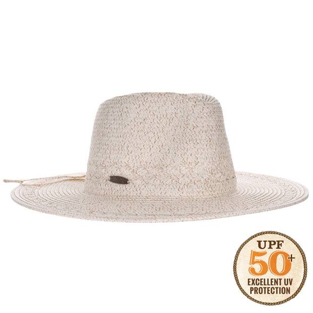 Panama Straw Hat with UPF 50+