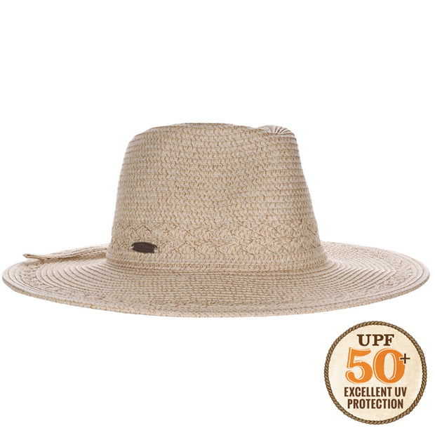 Optimized Product Title: Fashionable Wide Brim Straw Pink Beach