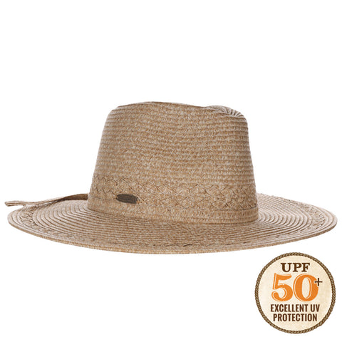 Paper Braid Straw Western Sun Hat