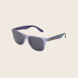 Kids Purple Floral Surf Sunglasses
