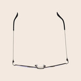 Matte Gunmetal Aviator Sunglasses