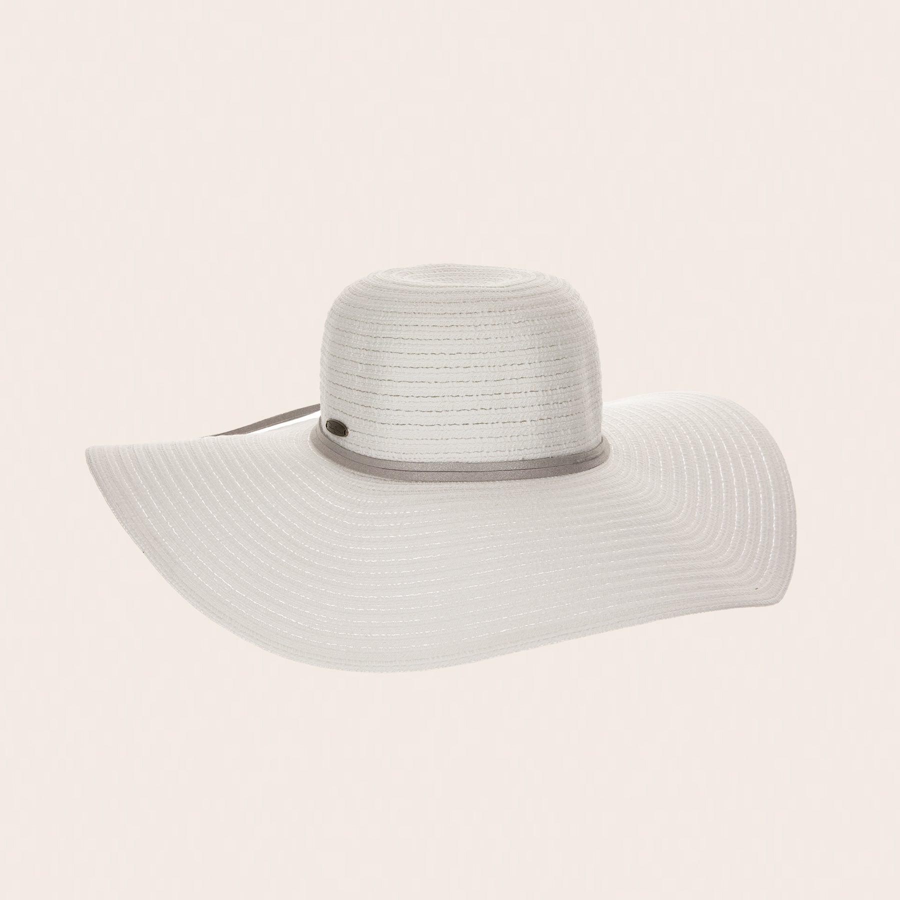 Round Crown Big Brim Straw Hat