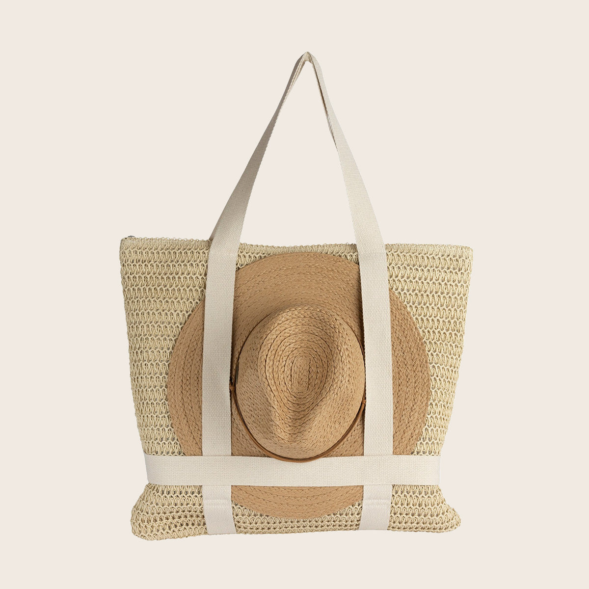 Hat Carrying Crocheted Toyo Large Beach Tote Bag – Panama Jack®