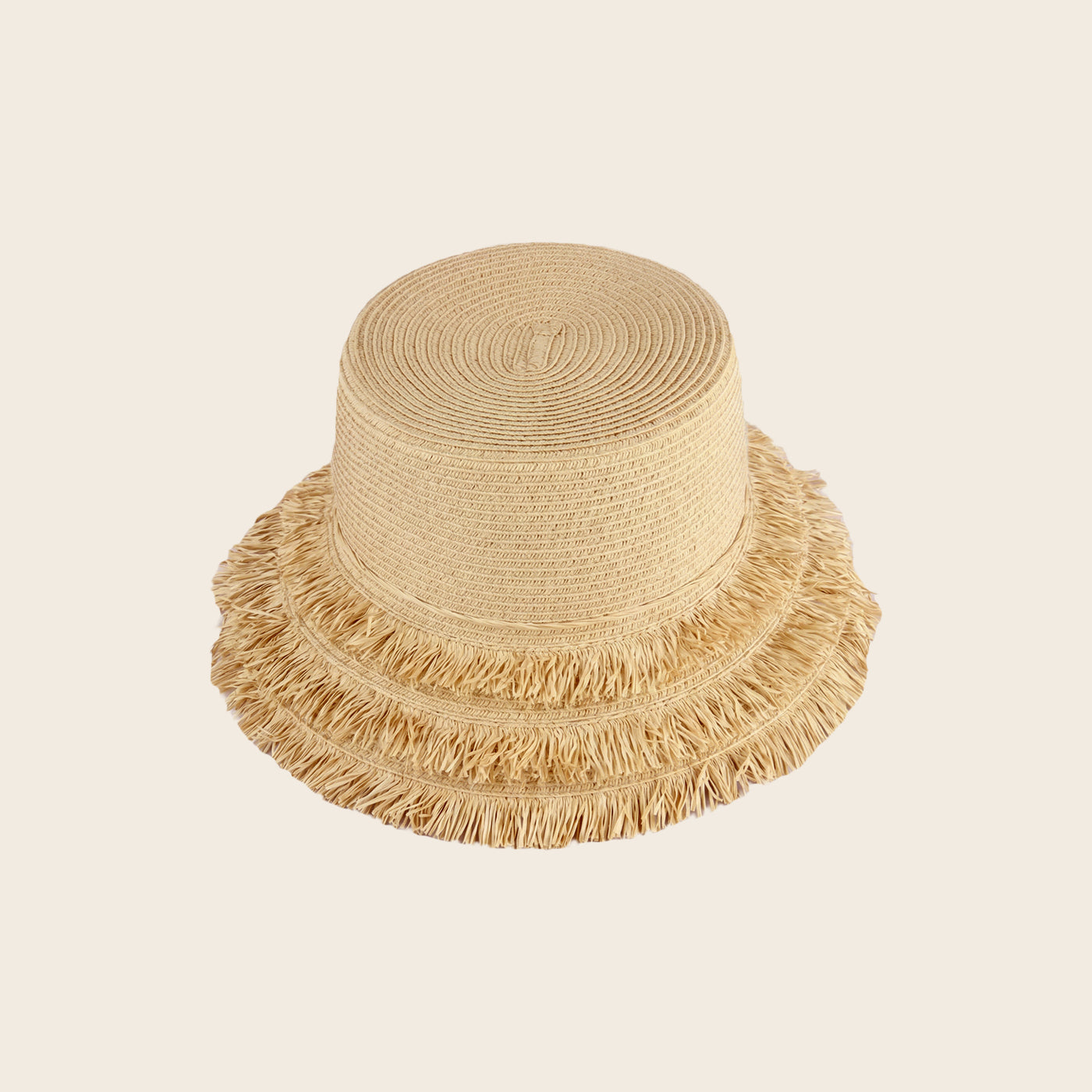 Chapeau de soleil Bianca à bords superposés