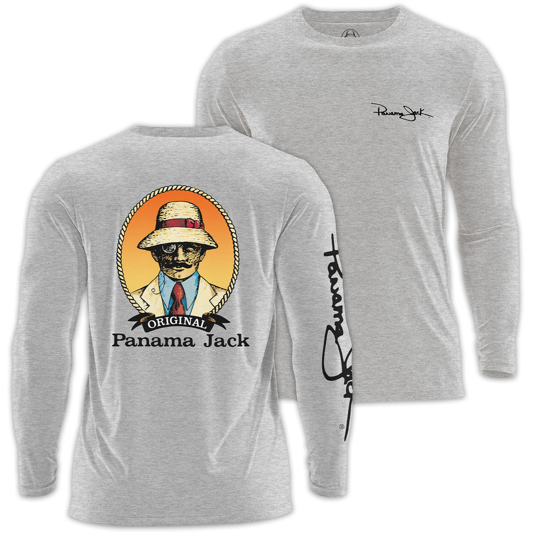 Sunset Rope Man Long Sleeve Beach T Shirt Panama Jack
