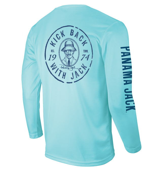 Sea Fear Men's Fishing Shirt - Vibrant Colors, Moisture Wicking, Quick  Drying, Sun Protection - Octopus Dive Flag Graphic Long Sleeve Beach Shirt