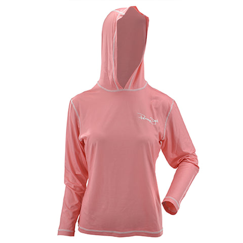 Women's Hooded Long-Sleeve Loose Fit UPF 35+ Rashguard