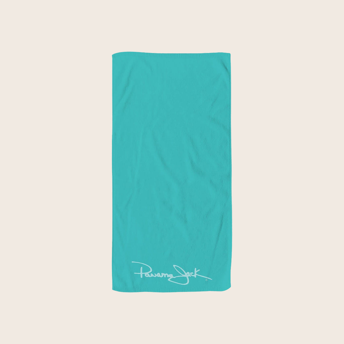 Embroidered Signature Velour Beach Towel
