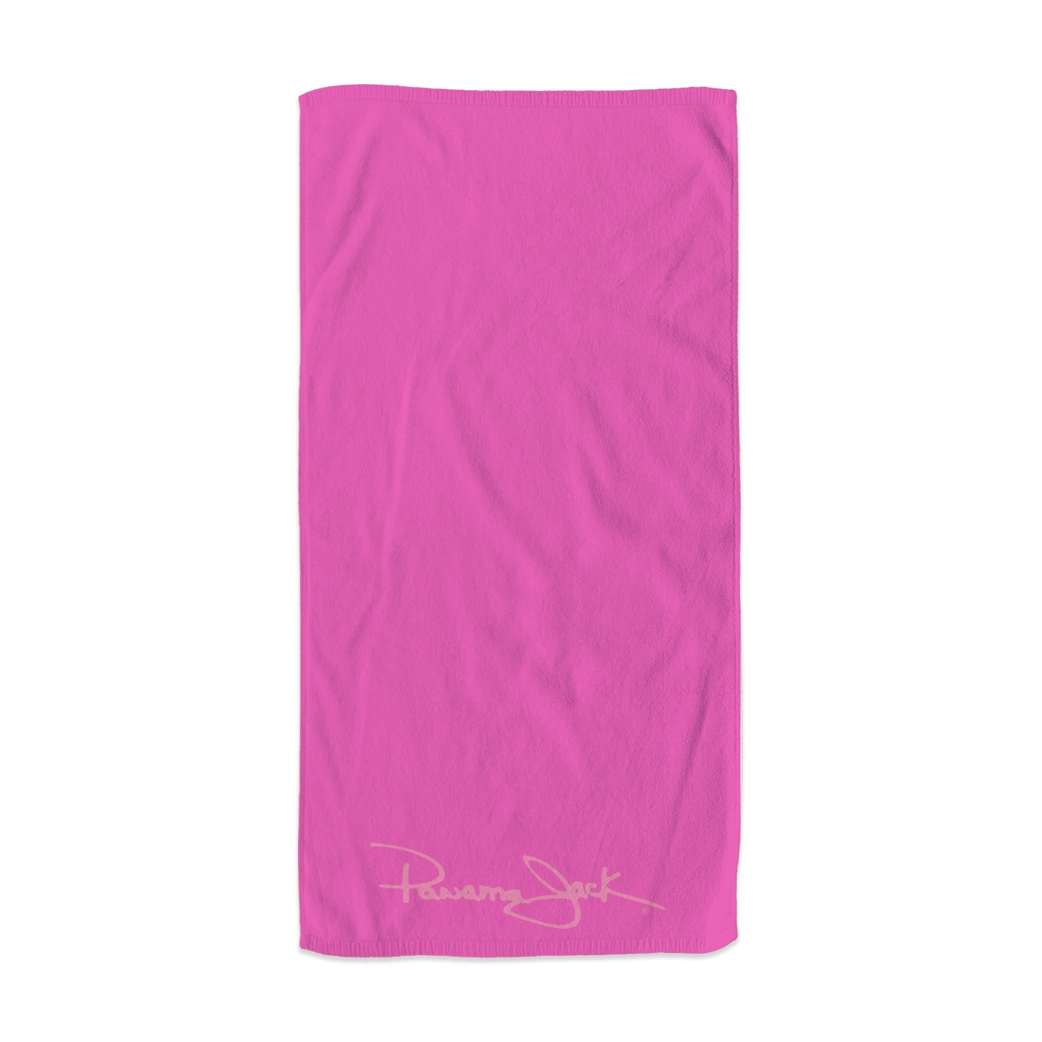 Embroidered Signature Velour Beach Towel