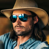 Premium Polarized Aviator Mirror Sunglasses
