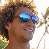Premium Polarized Aviator Mirror Sunglasses