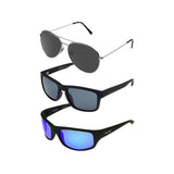Polarized Classic, Wrap & Aviator Sunglasses Bundle