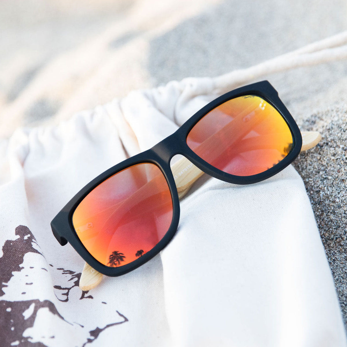 Premium Polarized Classic Matte Surf UVA-UVB Protection Sunglasses