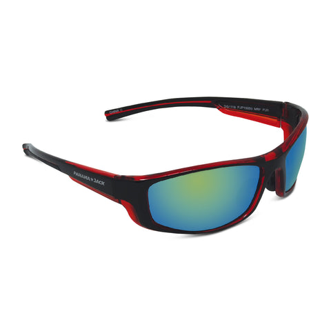 Sport Wrap Mirror Sunglasses