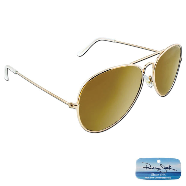 Flat Lens Aviator Sunglasses
