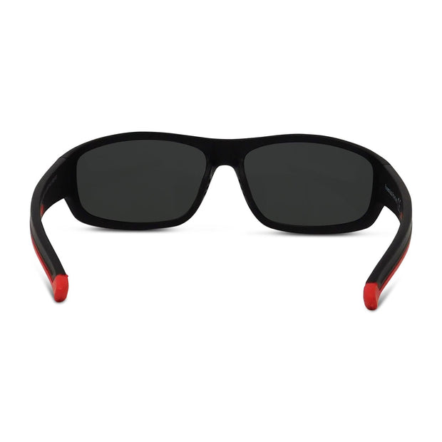 Polarized Matte Sport Wrap Sunglasses