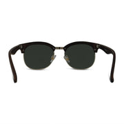Classic Faux Wood Grain Club Sunglasses