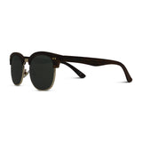 Classic Faux Wood Grain Club Sunglasses
