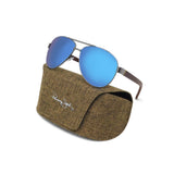 Premium Polarized Aviator Mirror Sunglasses