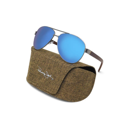 Premium Polarized Aviator Mirror Sunglasses