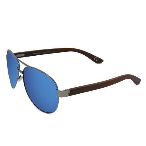 Premium Polarized Aviator Mirror Sunglasses