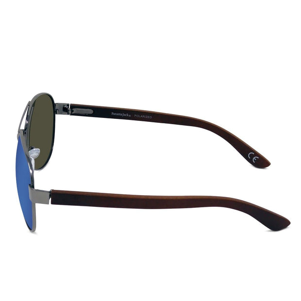 Premium Polarized Aviator Mirror Sunglasses