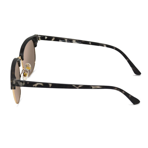 Premium Polarized Gold Mirror Club Sunglasses