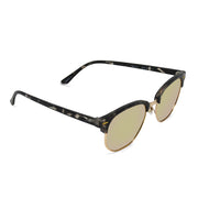 Premium Polarized Gold Mirror Club Sunglasses