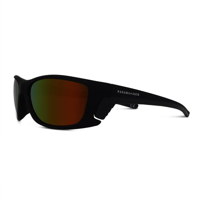 Polarized Sport Wrap Flash Sunglasses
