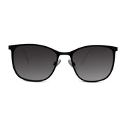 Metal Rectangle Gradient Resort Sunglasses