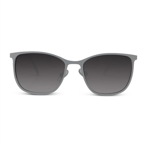 Metal Rectangle Gradient Resort Sunglasses