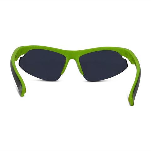 Kids Semi-Rimless Sport Wrap Sunglasses