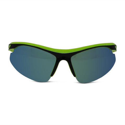 Kids Semi-Rimless Sport Wrap Sunglasses