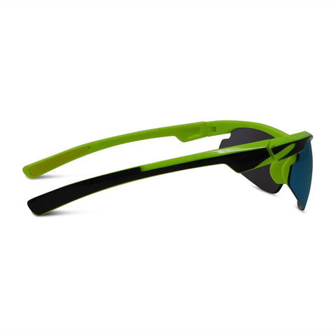 Kids Semi-Rimless Sport Wrap Sunglasses