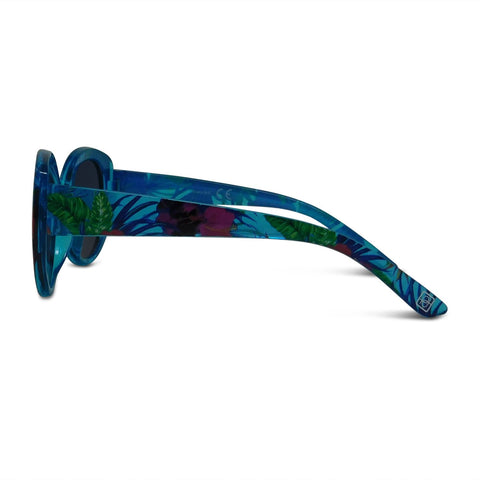 Kids Tropical Oval Large Frame Sunglasses