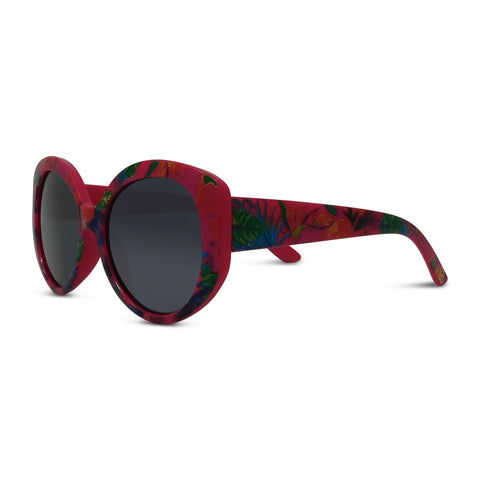 Kids Tropical Oval Large Frame Sunglasses