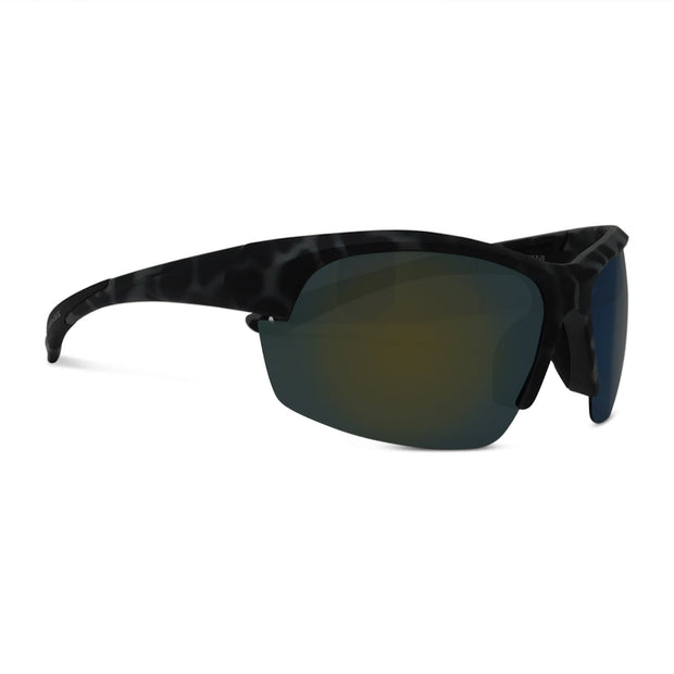 Polarized Floating Semi-Rimless Camo Blade UVA-UVB Protection Sunglasses – Panama  Jack®