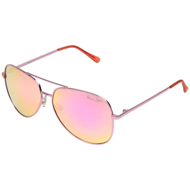 Premium Polarized Rose Gold Aviator Sunglasses