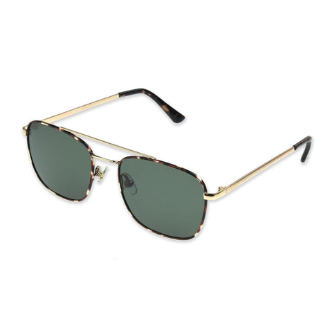 Premium Polarized Metal Square Sunglasses