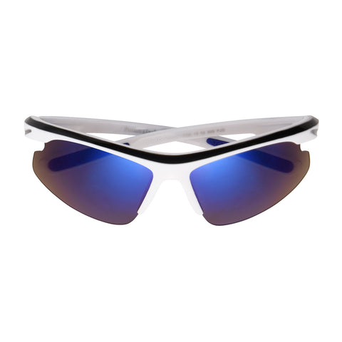 Kids Semi-Rimless Sport Wrap Sunglasses