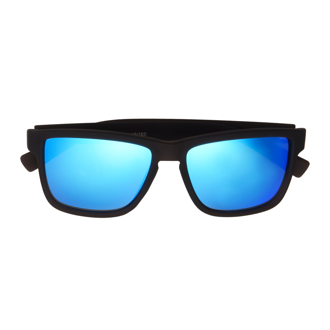 Blue reflector sunglasses best sale