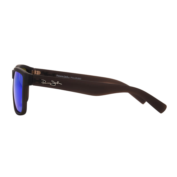 Panama Jack Polarized Classic Sunglasses - Blue Mirror Impact Resistant Lenses, 100% UVA - UVB Sun Protection