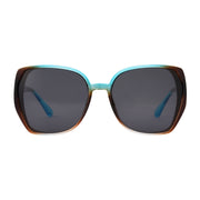 Polarized Multi-Color Large Square Frame Sunglasses