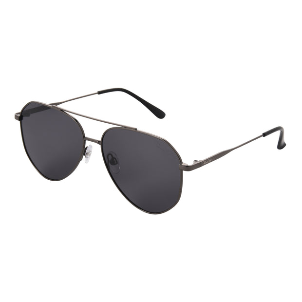 Archetype | Premium Polarized Gunmetal Aviator Sunglasses