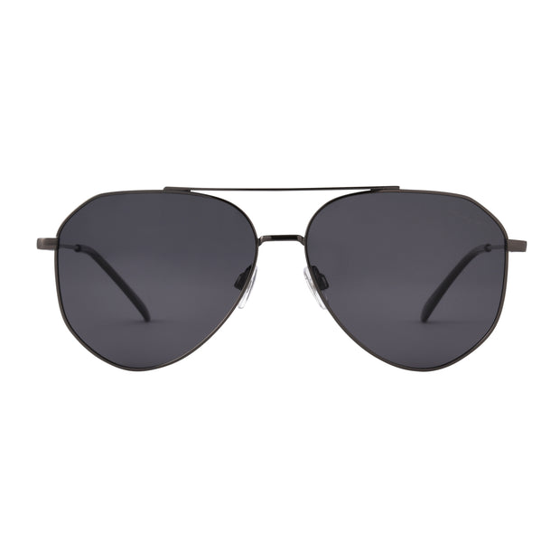 Archetype | Premium Polarized Gunmetal Aviator Sunglasses