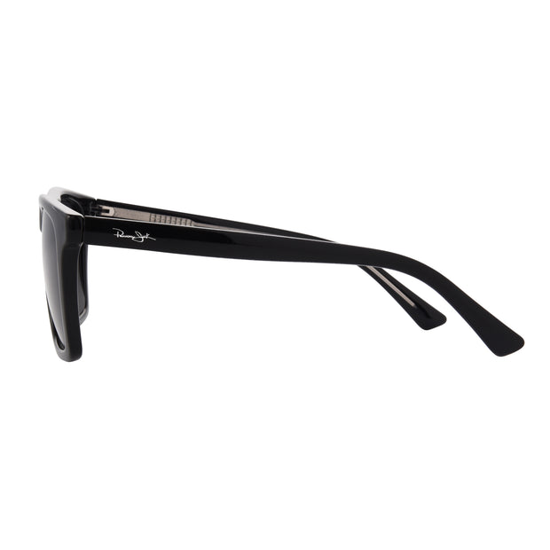 Dunes Premium Polarized Shiny Black Square UVA-UVB Sunglasses – Panama Jack®