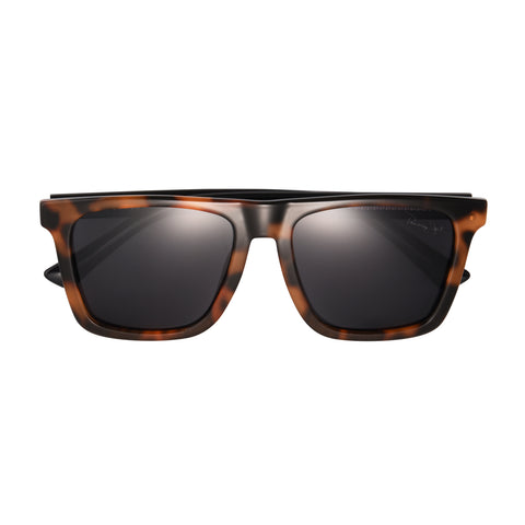 Dunes | Premium Polarized Shiny Tortoise Square Sunglasses